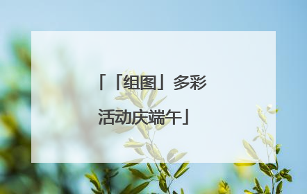 「组图」多彩活动庆端午