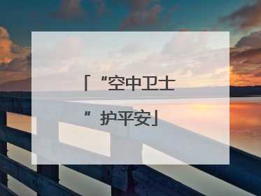 “空中卫士”护平安