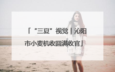 “三夏”视觉｜沁阳市小麦机收圆满收官