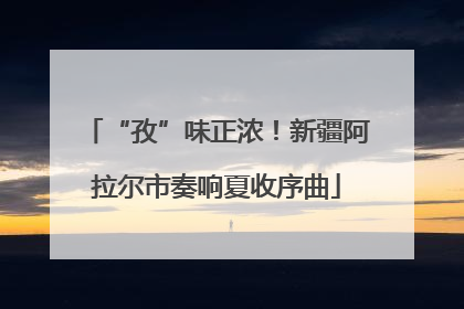 “孜”味正浓！新疆阿拉尔市奏响夏收序曲