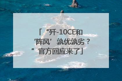 “歼-10CE和‘阵风’孰优孰劣？”官方回应来了