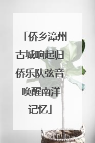 侨乡漳州古城响起归侨乐队弦音 唤醒南洋记忆