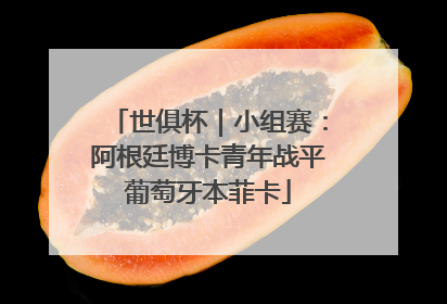 世俱杯｜小组赛：阿根廷博卡青年战平葡萄牙本菲卡