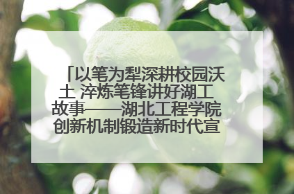 以笔为犁深耕校园沃土 淬炼笔锋讲好湖工故事——湖北工程学院创新机制锻造新时代宣传“轻骑兵”