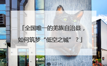 全国唯一的羌族自治县，如何筑梦“低空之城”？