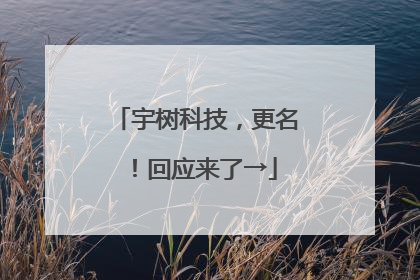 宇树科技，更名！回应来了→