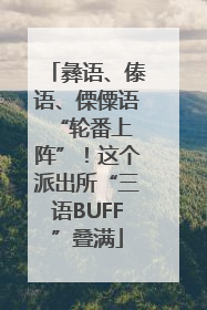 彝语、傣语、傈僳语 “轮番上阵”！这个派出所“三语BUFF”叠满