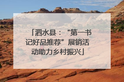 泗水县：“第一书记好品推荐”展销活动助力乡村振兴