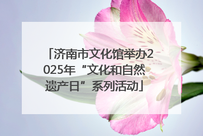 济南市文化馆举办2025年“文化和自然遗产日”系列活动