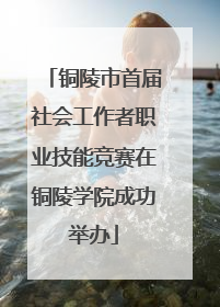 铜陵市首届社会工作者职业技能竞赛在铜陵学院成功举办