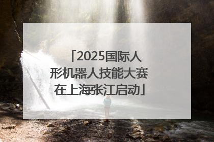 2025国际人形机器人技能大赛在上海张江启动