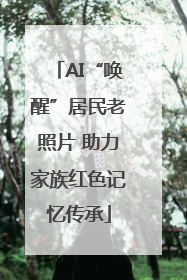 AI“唤醒”居民老照片 助力家族红色记忆传承